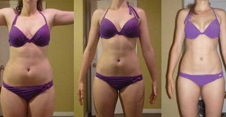 Photos before and after buckwheat weight loss
