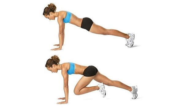 Plank - an effective weight loss exercise
