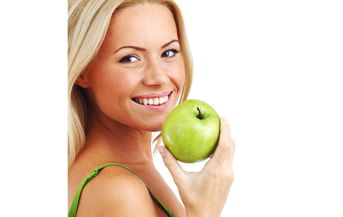 Eat apples on the Dukane diet