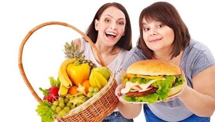 In order to lose weight successfully, the girls adjusted their diet