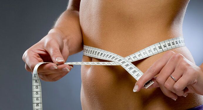 Flat abdomen